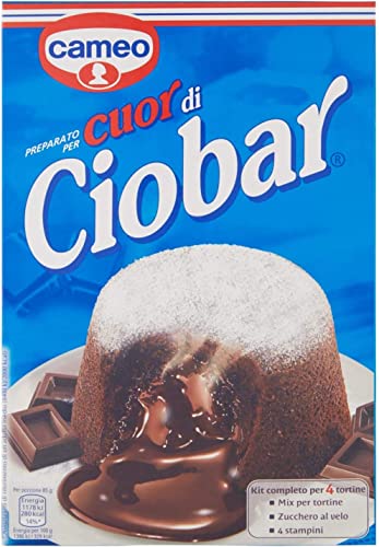 3x Cameo Cuor di Ciobar Mischung kuchen heiße schokolade 4 Beute von Cameo