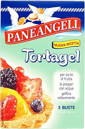 3x Paneangeli Torta-Gel Kuchen-Gel für Obstkuchen (3 Umschläge) von Cameo