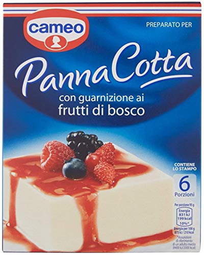 6x Cameo Panna Cotta mit Karamell istant cake 107g 6 portionen von Cameo