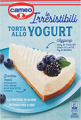 6x Cameo le Irresistibili Preparato per Torta allo Yogurt Vorbereitet für Joghurtkuchen 270g von Cameo