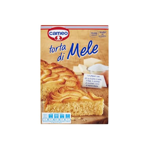 Cameo Preparato per Torta di Mele Vorbereitet für Apfelkuchen Produkte für Gebäck 308g Mischung für Kuchen Cameo Preparato per Torta di Mele Vorbereitet für Apfelkuchen Produkte für Gebäck 308g Mischung für Kuchen von Cameo