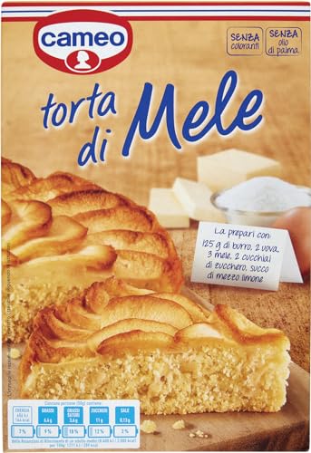 Cameo Preparato per Torta di Mele Vorbereitet für Apfelkuchen Produkte für Gebäck 308g Mischung für Kuchen von Cameo