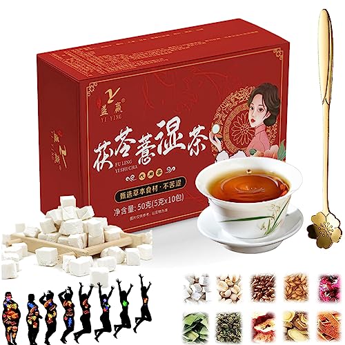 Body Dampness Clearing Herbal Tea, Dampness Removing Tea, Chinese Nourishing Liver Tea, Health Liver Care Tea for Men Women Weight Loss (1 Box) von Camic