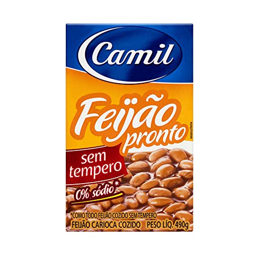 Brasilianische Braune Bohnen CAMIL - Feijão Carioca CAMIL 490g von Camil