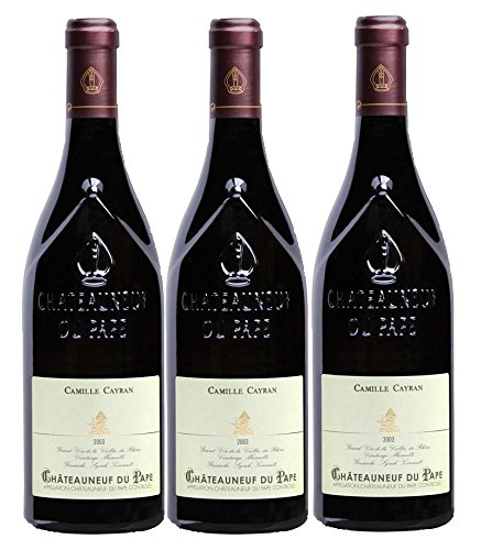 Chateauneuf du Pape - Camille Cayran - rot - trocken - 13,5%vol. - 3er Paket von Camille Cayran