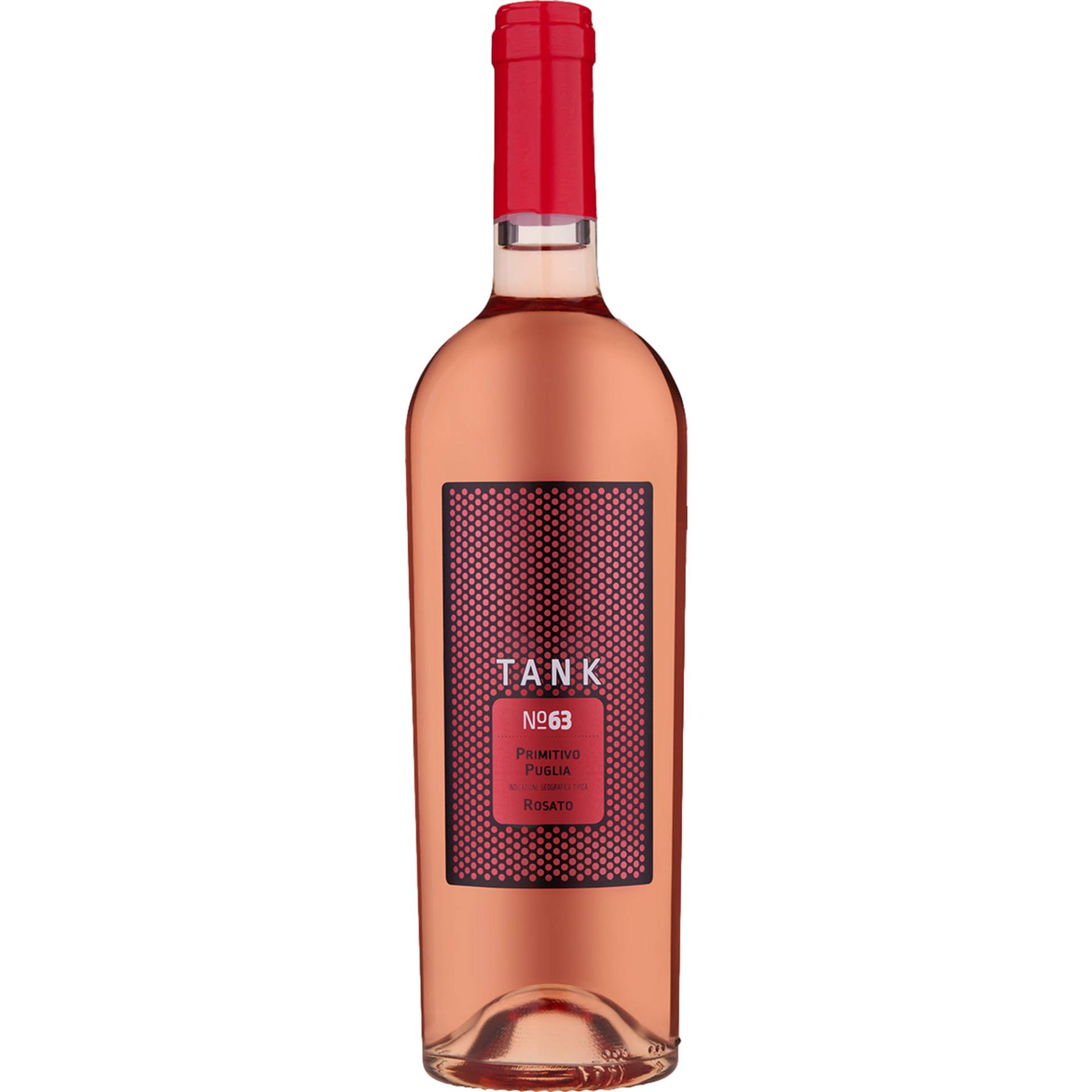 Minini Tank 63 Primitivo Rosato, Puglia IGP, Apulien, 2024, Rotwein von Camivini Spa,   IT 25028 Verolanuova (Brescia)