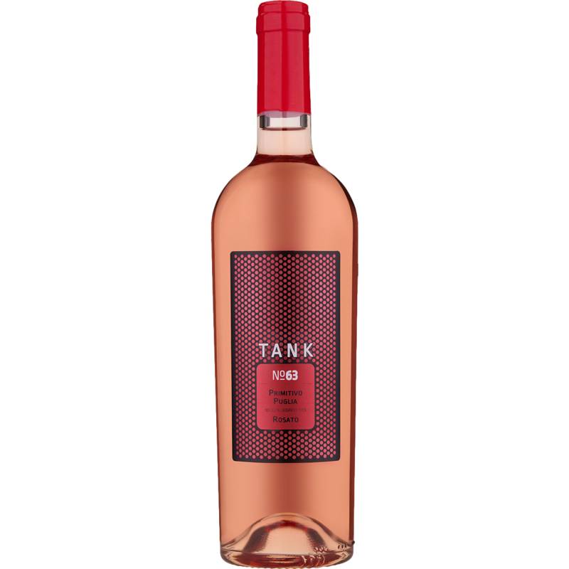 Minini Tank 63 Primitivo Rosato, Puglia IGP, Apulien, 2024, Rotwein von Camivini Spa,   IT 25028 Verolanuova (Brescia)
