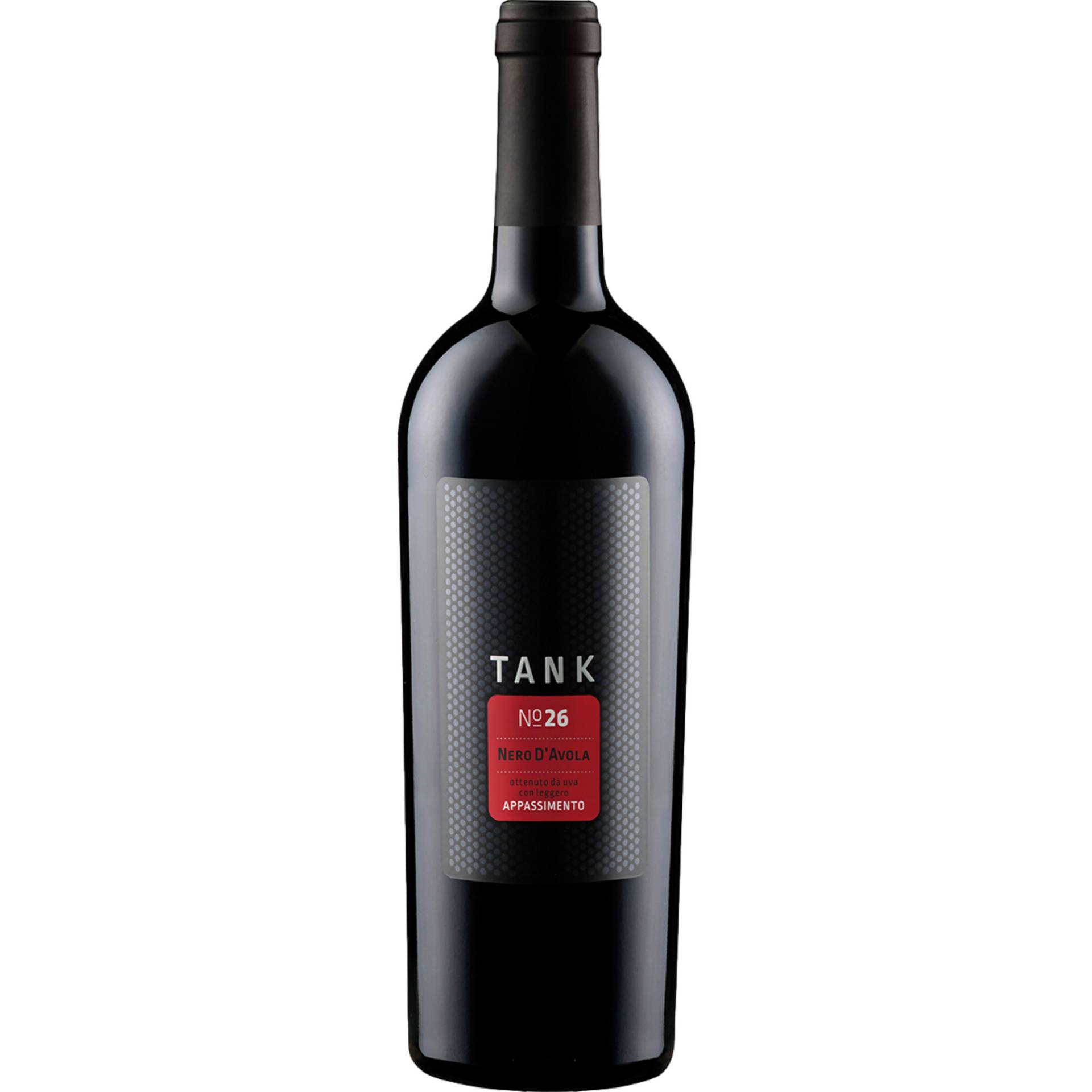 Tank 26 Nero d'Avola Appassimento, Sicilia DOC, Sizilien, 2023, Rotwein von Camivini Spa,   IT 25028 Verolanuova (Brescia)