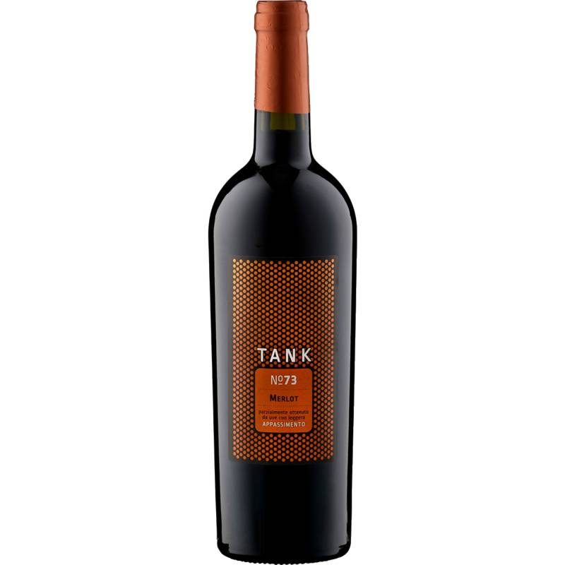 Tank 73 Merlot Appassimento, Veneto IGP, Venetien, 2023, Rotwein von Camivini Spa,   IT 25028 Verolanuova (Brescia)