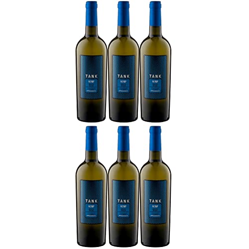 Camivini Tank 57 Grillo Sicilia Appassimento DOC Weißwein Wein trocken Italien Inkl FeinWert E-Book (6 Flaschen) von Camivini
