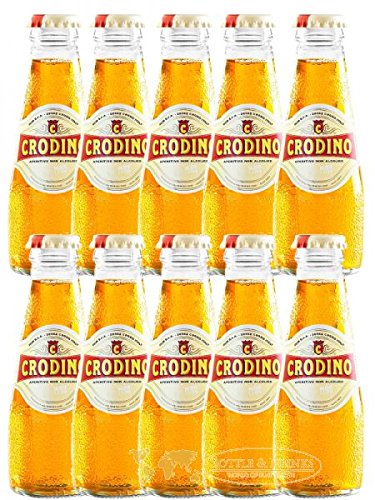 CRODINO Aperitiv ohne Alkohol - 10 x 9,8 cl von Campari