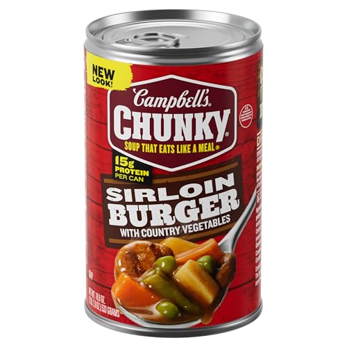 Campbell's Chunky Sirloin Burger mit Landgemüsesuppe, 533.0 g Dose Campbell's Chunky Sirloin Burger mit Landgemüsesuppe, 533.0 g Dose von Campbell's