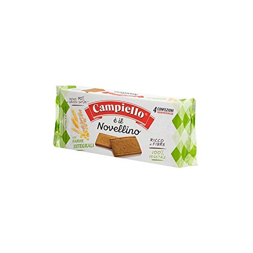 3x Campiello Novellino Integrali Vollkorn Kekse 350g Kuchen Butterkeks von Campiello