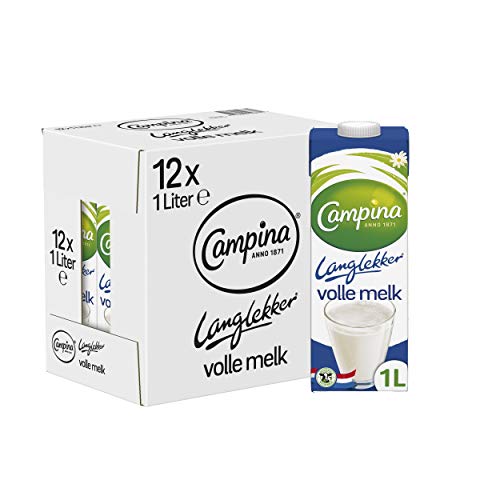 Campina Langlekker Volle Melk, 12 x 1 L von Campina