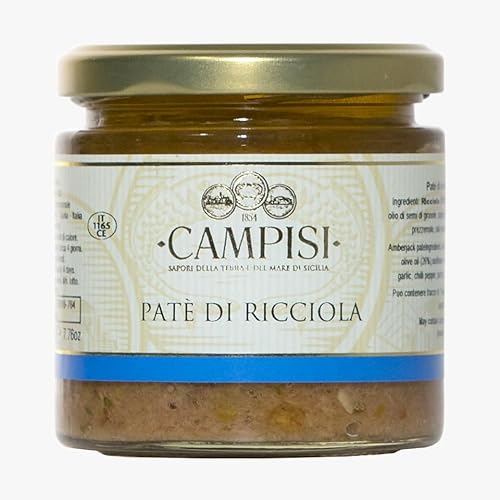Campisi 190g Paté von Sizilianische Bernsteinmakrele mit Olivenöl - Paté di Ricciola Campisi 190g Paté von Sizilianische Bernsteinmakrele mit Olivenöl - Paté di Ricciola von Campisi