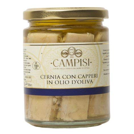 TIPILIANO | Grouper mit Kapern in Olivenöl | 300 gr. TIPILIANO | Grouper mit Kapern in Olivenöl | 300 gr. von Campisi