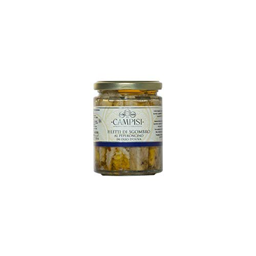 TIPILIANO | Makrelenfilet mit Paprika in Olivenöl | 300 gr. von Campisi