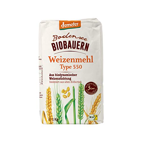 Campo Verde, Demeter Weizenmehl Type 550 der Bodensee Biobauern, 1 kg Campo Verde, Demeter Weizenmehl Type 550 der Bodensee Biobauern, 1 kg von Campo Verde