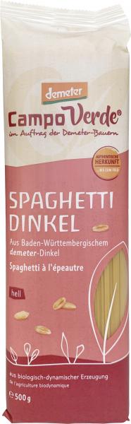 Campo Verde Demeter Spaghetti Dinkel Campo Verde Demeter Spaghetti Dinkel von Campo Verde