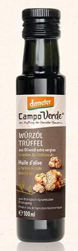 Campo Verde Demeter Würzöl Chili, Knoblauch, Trüffel weiß, Zitrone 100 ml (Trüffel weiß) von Campo Verde