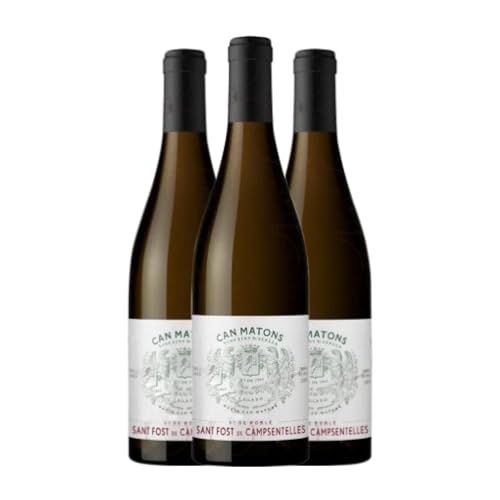 Can Matons Sant Fost Blanco Alella 75 cl (Schachtel mit 3 Flaschen von 75 cl) von Distribuidor