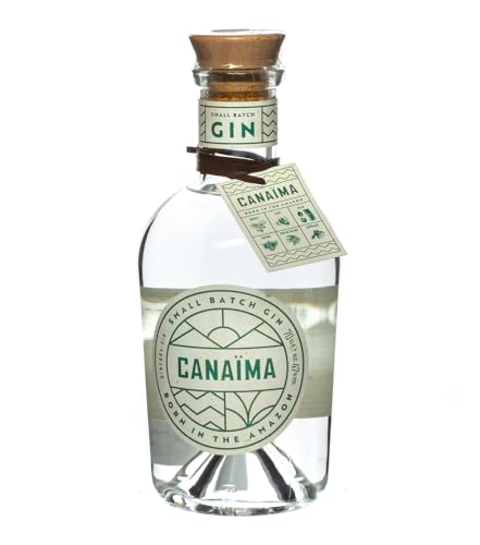 Canaïma | Small Batch Gin | 700 ml | 47% Vol. | Im Amazonas geboren | Tropisch-süßer Geschmack | Intensive Kräuter- & Zitrusnoten von Canaïma