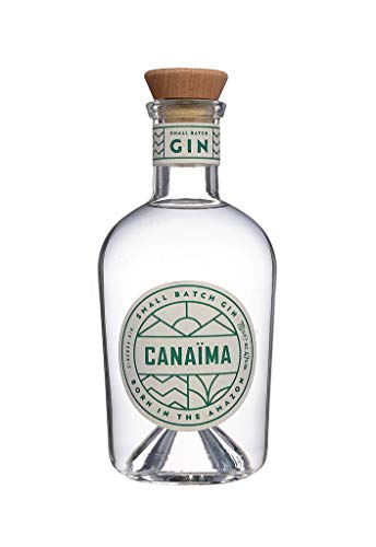 Canaima Small Batch Gin | Im Amazonas geboren | Tropisch-süßer Geschmack mit intensiven Kräuter- und Zitrusnoten (1 x 0,7 l) von Canaïma