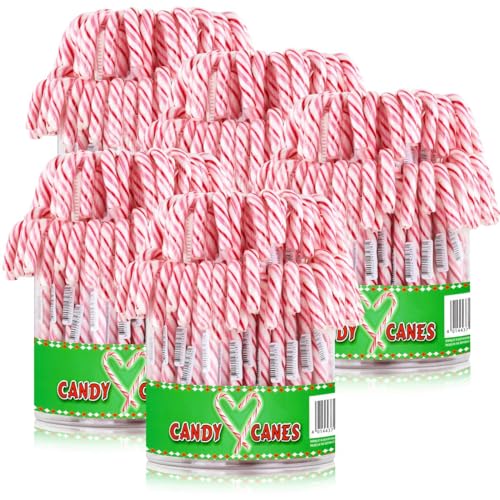 Candy Stöcke rot-weiß 72x14g in der Dose Zucker-stangen (5er Pack) von Candy Canes