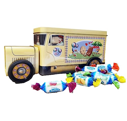 Candy Hockenheim Sweet Truck Gelber Lieferwagen Mit Kaubonbons 480g Ideal Als Geschenk Zum Geburtag von Candy Hockenheim