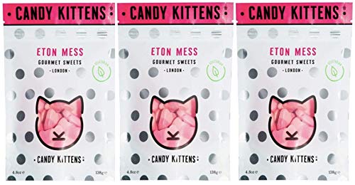 Candy Kittens Eton Mess - 3 x 138g | Gourmet Vegane/Vegetarische Fruchtgummis von Candy Kittens