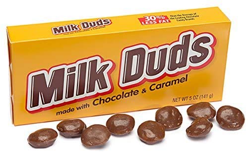 Hershey's Milchduds 141 g x 5 Boxen für Schokolade, amerikanische Süßigkeiten und Süßigkeiten von Milk Duds