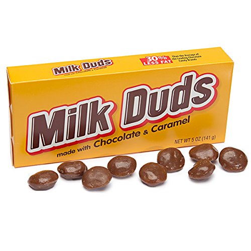 Hershey's Milchduds 141 g x 5 Boxen für Schokolade, amerikanische Süßigkeiten und Süßigkeiten von Milk Duds