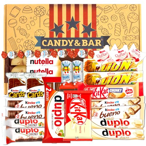 Black and White Schokolade Mix Box | Weiße Schokolade | Dunkle Schokolade | Kinderschokolade | Party Mix | Geburtstag | Nervennahrung | Muttertags Kracher | Frühlingssweets | Candy & Bar ® von Candy & Bar
