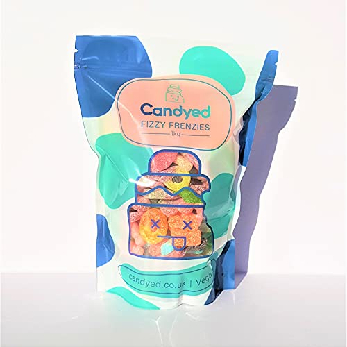 Gummy Goodies Bonbons 1 kg (Fizzy Frenzies) von Candyed