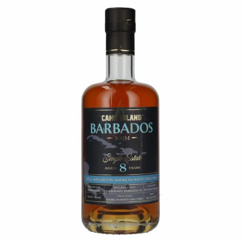 Cane Island BARBADOS 8 Years Old Single Estate Rum 43,00% 0,70 Liter von Cane Island