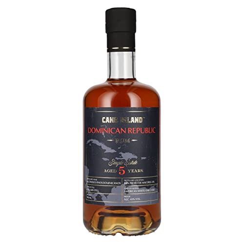 Cane Island DOMINICAN REPUBLIC 5 Years Old Single Estate Rum 43% Vol. 0,7 l Cane Island DOMINICAN REPUBLIC 5 Years Old Single Estate Rum 43% Vol. 0,7 l von Cane Island