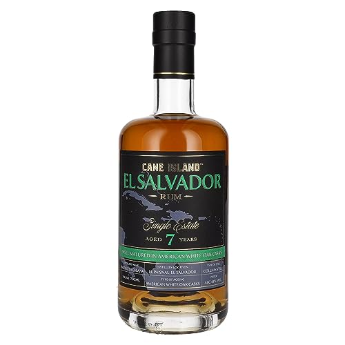Cane Island EL SALVADOR 7 Years Old Single Estate Rum 43% Vol. 0,7l von Cane Island