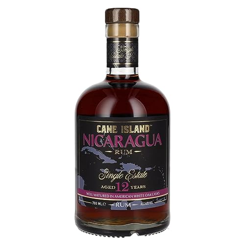 Cane Island NICARAGUA 12 Years Old Single Estate Rum (1 x 0.7 l) von Cane Island