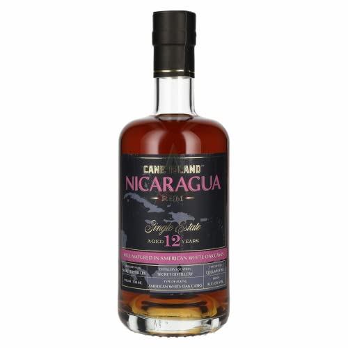 Cane Island NICARAGUA 12 Years Old Single Estate Rum 43,00% 0,70 lt. von Cane Island