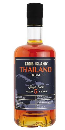 Cane Island THAILAND 5 Years Old Single Estate Rum 43% Vol. 0,7l von Cane Island