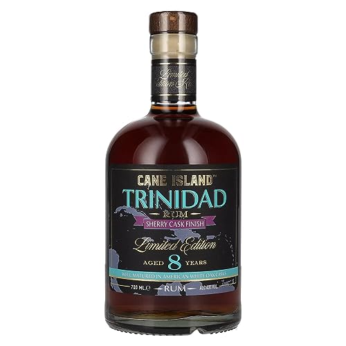 Cane Island TRINIDAD 8 Years Old Rum Sherry Cask Finish Limited Edition 43% Vol. 0,7l von Cane Island