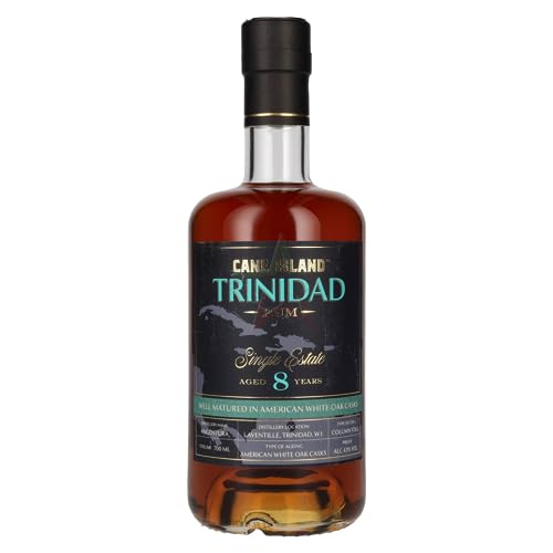 Cane Island TRINIDAD 8 Years Old Single Estate Rum 43,00% 0,70 Liter von Cane Island
