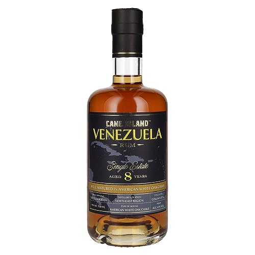 Cane Island VENEZUELA 8 Years Old Single Estate Rum 43% Vol. 0,7l von Cane Island