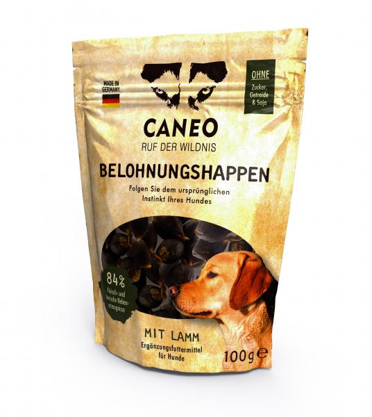 Caneo Ruf der Wildnis Belohnungshappen Lamm von Caneo