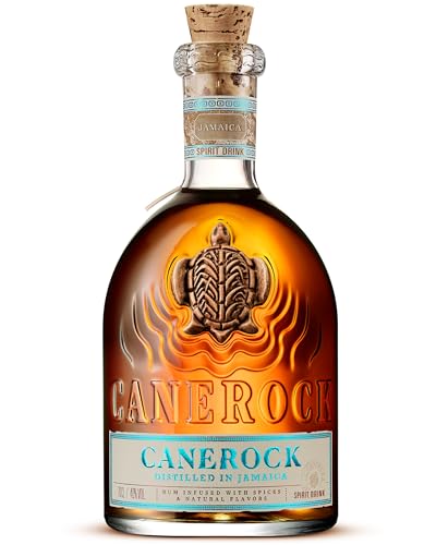 CANEROCK - Jamaikan Spiced Rum, infundiert mit Kokosnuss, Vanille und Ingwer - Goldmedaille bei den World Rum Awards 2023 - 40 % Alkohol - 70 cl CANEROCK - Jamaikan Spiced Rum, infundiert mit Kokosnuss, Vanille und Ingwer - Goldmedaille bei den World Rum Awards 2023 - 40 % Alkohol - 70 cl von Canerock