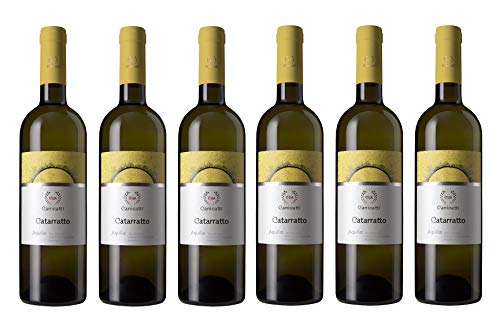 6x 0,75l - 2022er - Canicattì - Aquilae - Catarratto - Sicilia I.G.P. - Sizilien - Italien - Weißwein trocken 6x 0,75l - 2022er - Canicattì - Aquilae - Catarratto - Sicilia I.G.P. - Sizilien - Italien - Weißwein trocken von Canicattì - Aquilae