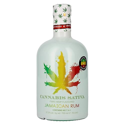 Cannabis Sativa Fibre Hemp Flavoured Jamaican Rum 37,5% Vol. 0,7l von Cannabis