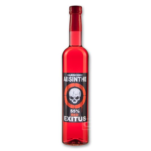 Premium Hardcore Absinthe "Red Exitus" - 50cl - 55% vol. Alc. Premium Hardcore Absinthe "Red Exitus" - 50cl - 55% vol. Alc. von Cannax