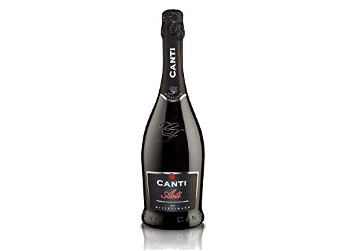 Canti - Weißer D.O.C.G. Millesimato, Spumante Sektwein, Moscato d'Asti, italienische Traubensorte aus Piemont, fruchtiger und aromatischer Geschmack, 1x750 ml von CANTI