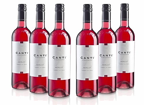 Merlot Rosato Rosewein 6 Flaschen trocken von CANTI